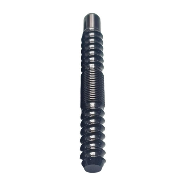 Almencla Billiard Cue Joint 3/8 * 8 Hardware Screws Replacement Quickly Lock Joint black
