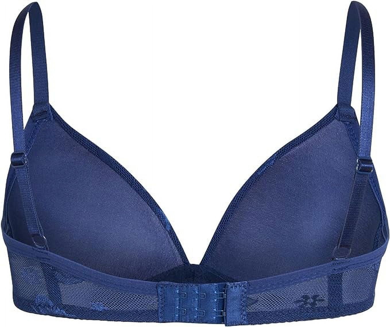 dELiA*s Girls' Training Bra - 3 Pack A-Cup Molded Wire-Free Microfiber Lace  Bralette (32A-36A) 
