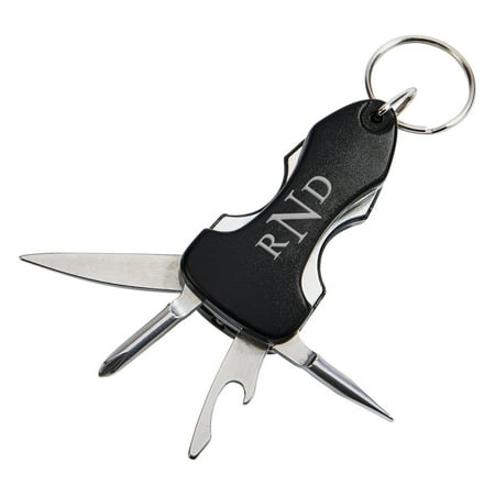 Personalized My Monogram Multi-Tool Key Chain With LED Light