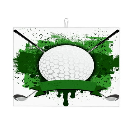 

Dish Drying Mat Golf Ball Microfiber Absorbent Drying Mats Reversible Kitchen Countertop Protector Dishes Drainer Rack Pad 18x24 Inch