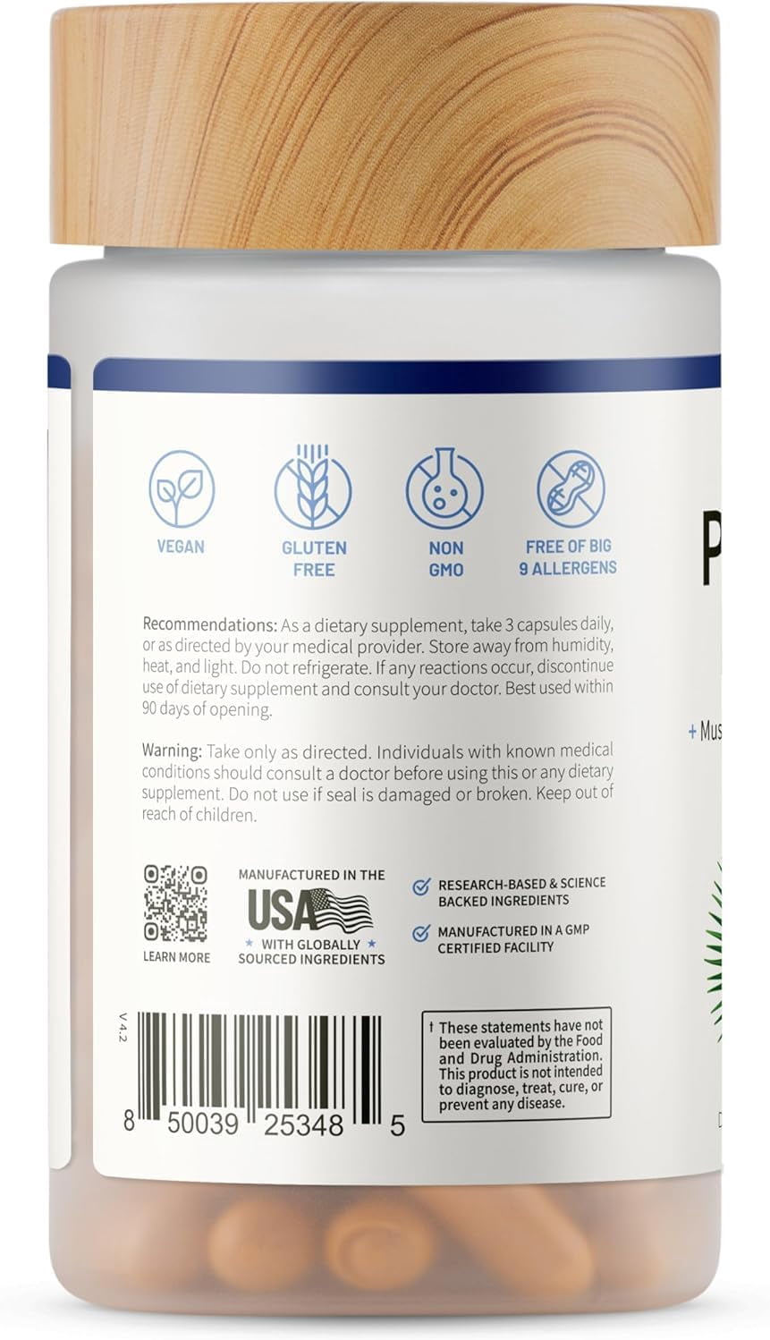 Snap Prostate Health for Men, Saw Palmetto & Botanicals for Prostate & Urinary Support, Men’s Wellness Supplement, 90 Capsules