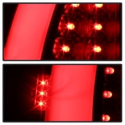 Spyder Auto 9038501 XTune Light Bar LED Tail Lights; Black Smoke; Fits select: 1997-1998 FORD F150, 1999-2007 FORD F250