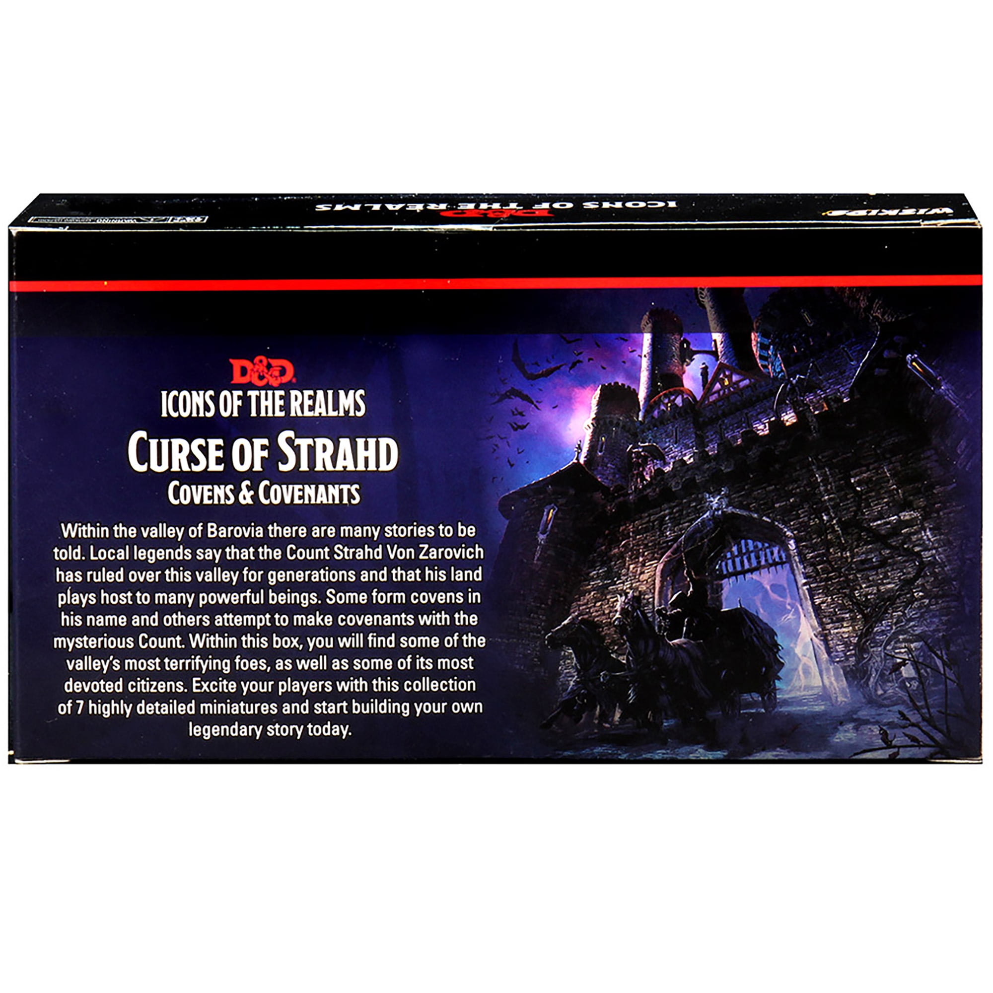 D&D Icons of the Realms: Curse of Strahd - Covens & Covenants Premium Box Set - 7 Miniatures, Prepainted