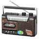thumbnail image 1 of Casete de radio antiguo AmFM MP3 SD USB 220 V a batería, 1 of 6