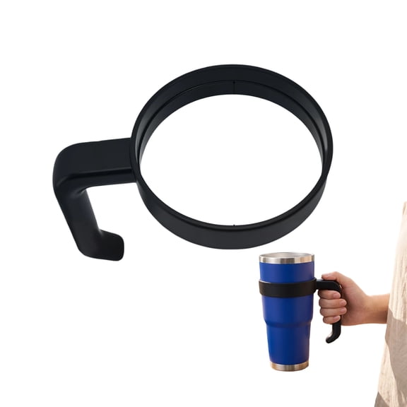 Silicone Handle Compatible with Frost Buddy Togo Buddy 30oz,Anti-Slip,Easy to Grip,Black(fit 30oz only)