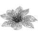 thumbnail image 1 of 24 piezas de adornos navideños con purpurina y flores de Pascua, 1 of 5