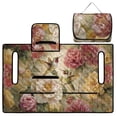 thumbnail image 3 of SEANATIVE Golf Cart Seat Cover, Universal Front Seat Blanket with Storage Pockets, Non-Slip Golf Cart Cushion Cover Protector Fits for EZGO Club Car Yamaha, Vintage Hummingbird Floral, 3 of 7
