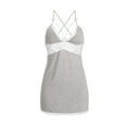 thumbnail image 3 of Tnhcen Women's Lingerie Nightwear Spaghetti Hanging Neck Nightgown Womens Pajamas, 3 of 4
