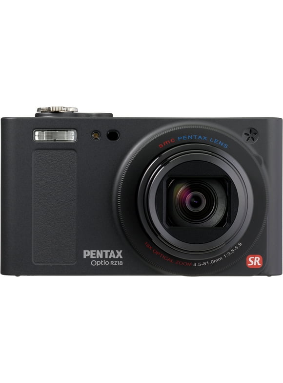 Pentax Optio RZ18 16 Megapixel Compact Camera, Black
