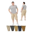 thumbnail image 2 of Bermuda Short Cargo Con Cinturón Lona Original Tallas Extras, 2 of 2