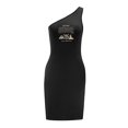 thumbnail image 1 of Vestido de mujer con hombros descubiertos, vestido de primavera y verano para mujer, para viajes de vacaciones , L L, 1 of 7