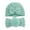 Mint Green, variant on EnJoCho Toddler Baby Boys Girls Knitted Cap Soft Knotted Elastics Turban Hat Headband Set Kids Casual Fashion Headwear Accessories