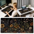 thumbnail image 1 of Creatine Large Pad Desk Mat With Leaf Print For Home Gaming And Study 300x800mm Rubber Keyboard Pad Home & Pad Nice Edge Thick Desk Mat Laptop Slip, 1 of 6