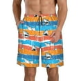 thumbnail image 1 of Fotbe Shark On Line Trajes de Baño Estampados para Hombre, Shorts de Verano de Secado Rápido, Ropa de Playa, Bañadores-3X-Large, 1 of 6