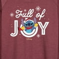 thumbnail image 3 of Lilo & Stitch - Full Of Joy - Women's Lightweight French Terry Long Sleeve Shirt, 3 of 5