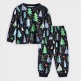 thumbnail image 5 of ORT Kids Christmas Pajamas Xmas Print Graphic Sleepwear Toddler Girls Boys Xmas Graphic Holiday Pjs Sets, 5 of 5