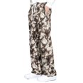 thumbnail image 2 of Puntoco Pantalones de pierna recta para hombre, estilo casual, pantalones estampados, pantalones con estampado floral, 2 of 9