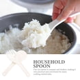 thumbnail image 2 of 4 piezas Cuchara de arroz Cucharas de plástico Utensilios de silicona Mezcla Vintage Blanco Pp, 2 of 6
