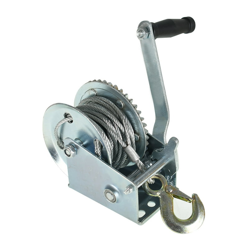 munirater 1600lbs Hand Winch Boat Trailer Winch with 10m 32ft