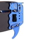 thumbnail image 5 of Tiro con arco Finger Guard Tab Protector Tiro con arco Guante Pad Cuero Azul Zulema Protector de dedo de dedo con arco, 5 of 8