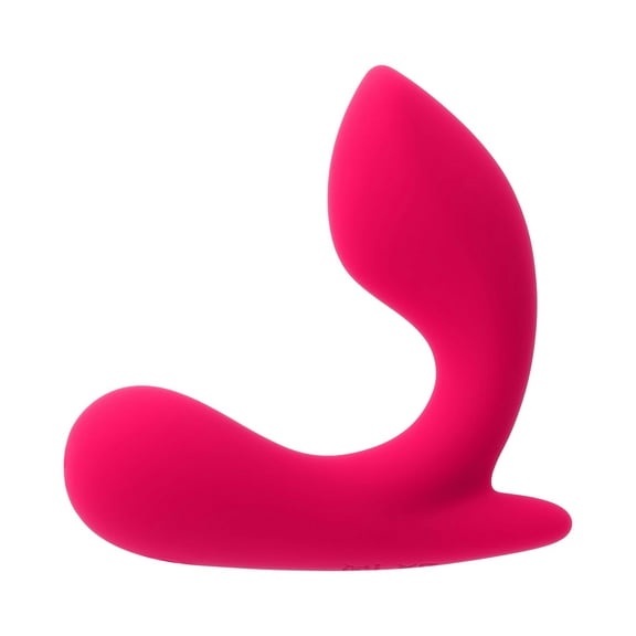 Gender X All About the Bass Rechargeable G-Spot Vibrator with Remote Control, Red