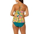thumbnail image 6 of Anne Cole Women's Limited Edition Swim Triangle Tankini Top (Black, XL), 6 of 11