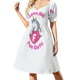 thumbnail image 2 of Vestido de manga corta con retrato de Yolandi Visser, ropa de mujer, ropa elegante coreana, novedades, 2 of 7