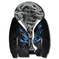 thumbnail image 1 of Mens Zip Up Jacket, Warm Oversized Clothes for Women Men, 1 of 3