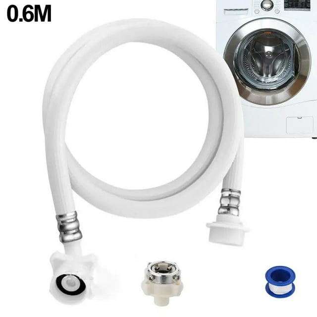 Boyau d'Eau pour Laveuse Boyaux Portables pour Machine à Laver Raccordement et Conduites d'Alimentation
