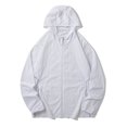thumbnail image 1 of pstuiky mangas largas para hombre, Blusa informal de color liso con capucha y mangas raglán para hombre, ideal para actividades al aire libre y a prueba de sol. camisetas de hombre l, 1 of 6