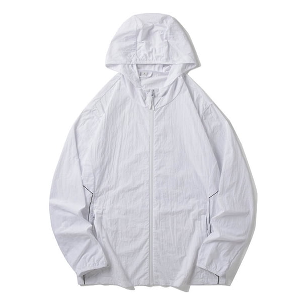 pstuiky mangas largas para hombre, Blusa informal de color liso con capucha y mangas raglán para hombre, ideal para actividades al aire libre y a prueba de sol. camisetas de hombre l