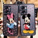thumbnail image 2 of Matte Case for OPPO A97 A96 A95 A94 A93 A92 A78 A74 A73 A72 A57 A55 A54 A53 A17 A16 4G 5G Case Mickey Minnie Mouse Anime Cartoon, 2 of 5