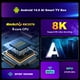 thumbnail image 5 of Reproductor multimedia HD para Android 14 Smart TV Box 8K Video Set Top TV Box WiFi6 BT5.4, 5 of 9