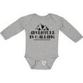 thumbnail image 3 of Inktastic Adventure Is Calling Camping Hiking Boys or Girls Long Sleeve Baby Bodysuit, 3 of 5