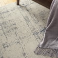 thumbnail image 6 of Nourison Rustic Textures Abstract Ivory/Blue 5'3" x 7'3" Area Rug, (5x7), 6 of 8