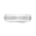 thumbnail image 3 of Sterling Silver Ss 6mm Brushed Fancy Band Size 11.5 Made In United States qwb104b-11.5, 3 of 4