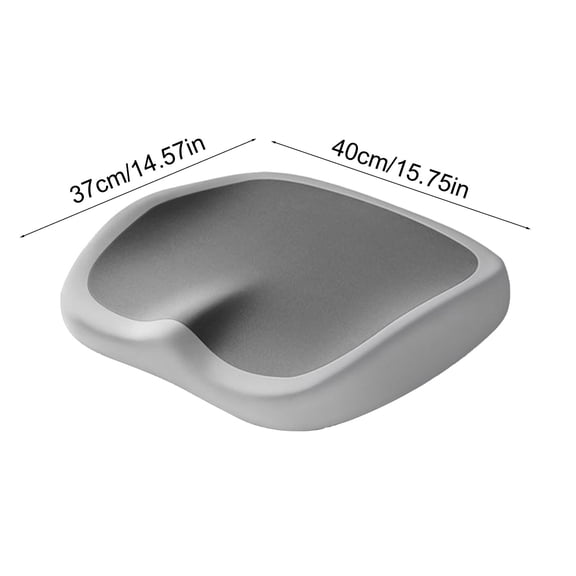 Ergonomic Memory Foam Cushion for Office & Car | Non-Slip, Pressure Relief Seat Pad for Long Sitting, Posture Support & Comfort