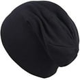 thumbnail image 4 of beishanbush Baseball Caps Baby Hat Baby Boy's Beanie Hats Cotton Skull Caps for Baby Toddlers Kids Little Boys 6-60 Months Black, 4 of 4