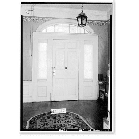 Historic Print, Lane House, 311 West Columbus Street, Dadeville, Tallapoosa County, AL - 4, 16" x 20"