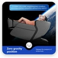 thumbnail image 3 of SL Track Full Body Massage Chair, Recliner with Zero Gravity Airbag Massage Chair Bluetooth Speaker Foot Roller USB Charger,Black, 3 of 7