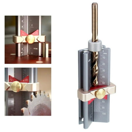

Measuring drilling depth locating ringadjusting block height gauge limiting ring