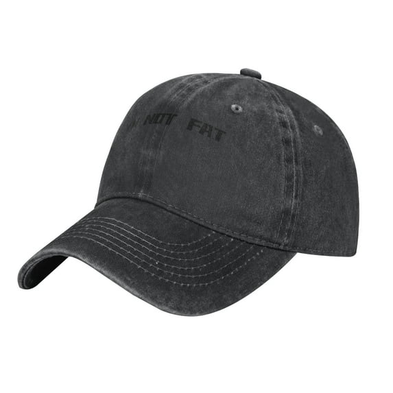 ZICANCN Mens Hats Unisex Baseball Caps-I am not fat Hats for Men Baseball Cap Western Low Profile Hats Fashion