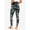 thumbnail image 3 of Roaman's Women's Plus Size Ankle-Length Essential Stretch Legging, 3 of 6