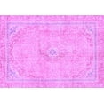 thumbnail image 1 of Ahgly Company Indoor Rectangle Abstract Purple Modern Area Rugs, 7' x 10', 1 of 4