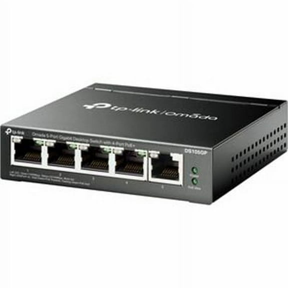 Omada Omada DS105GP 5-Ports Unmanaged Ethernet Switch