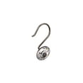 thumbnail image 2 of Utopia Alley  Shower Curtain Hooks for Bathroom, Rust Resistant Shower Curtain Hooks Rings,  Crystal Design, Set of 12 Oil Rubbed Bronze, 2 of 9