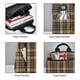 thumbnail image 3 of Fotbe khaki coffee plaid Mochila Ligera para Hombres y Mujeres - Duradera y Resistente al Agua, Ideal para Escuela, Trabajo, Viajes y Uso Diario, 3 of 7