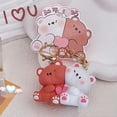 thumbnail image 1 of Hearth & Gear Bear Keychain Cute Design Strong Durable Material Easy To Attach, 1 of 5