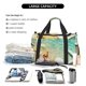 thumbnail image 5 of Easygdp Starfish And Seashell On The Beach Bolsa de Gimnasio, Bolsa de Viaje Duffel, Bolsa de Fin de Semana con Compartimentos, Bolsa de Mano para Noche, 5 of 7