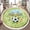 Color 1, variant on Washable Non Slip 4ft Round Rug, Cute Dragons Floral Fantasy Landscape Sunshine Butterflies Circle Area Rugs with Tassels Crawling Play Mat Nursery Carpet for Children Toddlers Bedroom